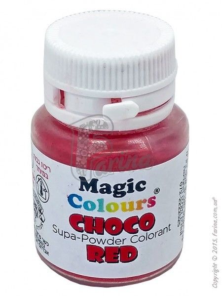 Краситель-пудра для шоколада Magic Colours Красный 5г< фото цена